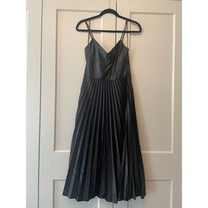 NWT Zara Faux Leather Cami Dress